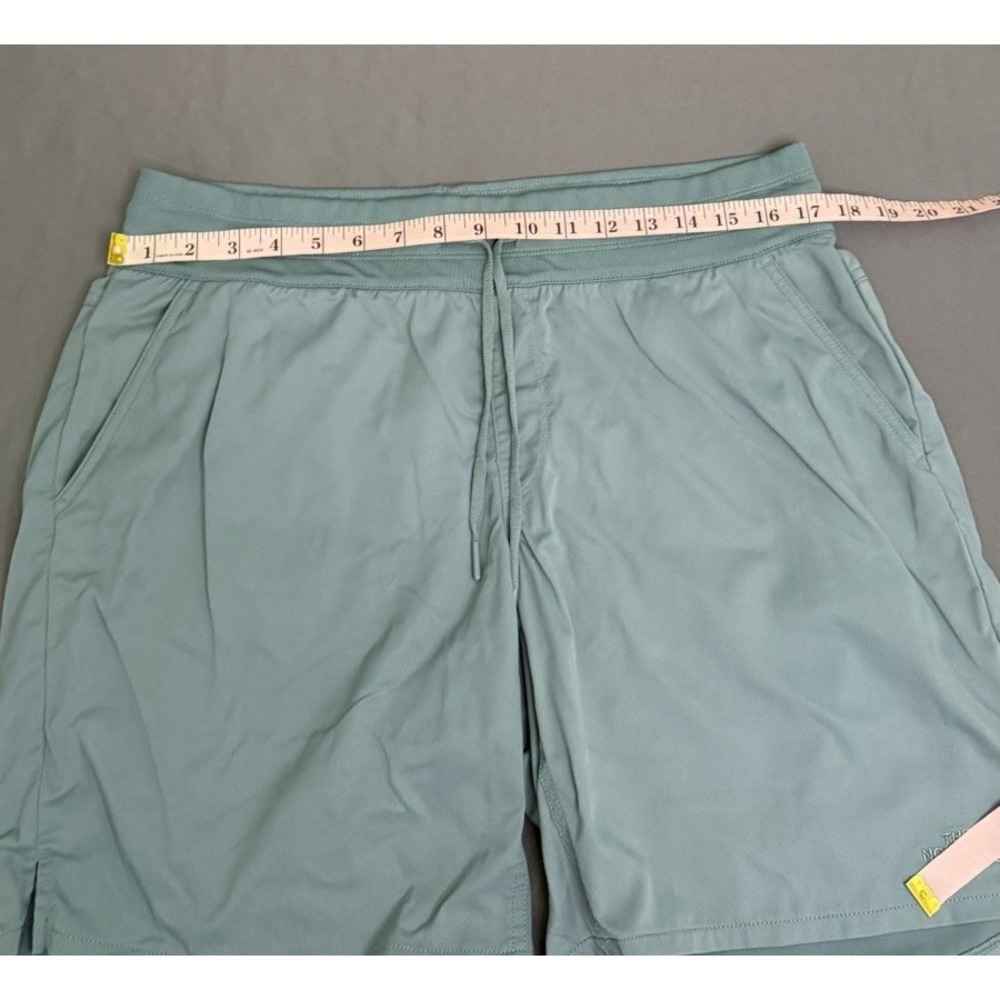 The North Face Aphrodite Shorts Womens Sz Large Green Bermuda Drawstring Pockets - Picture 4 of 8